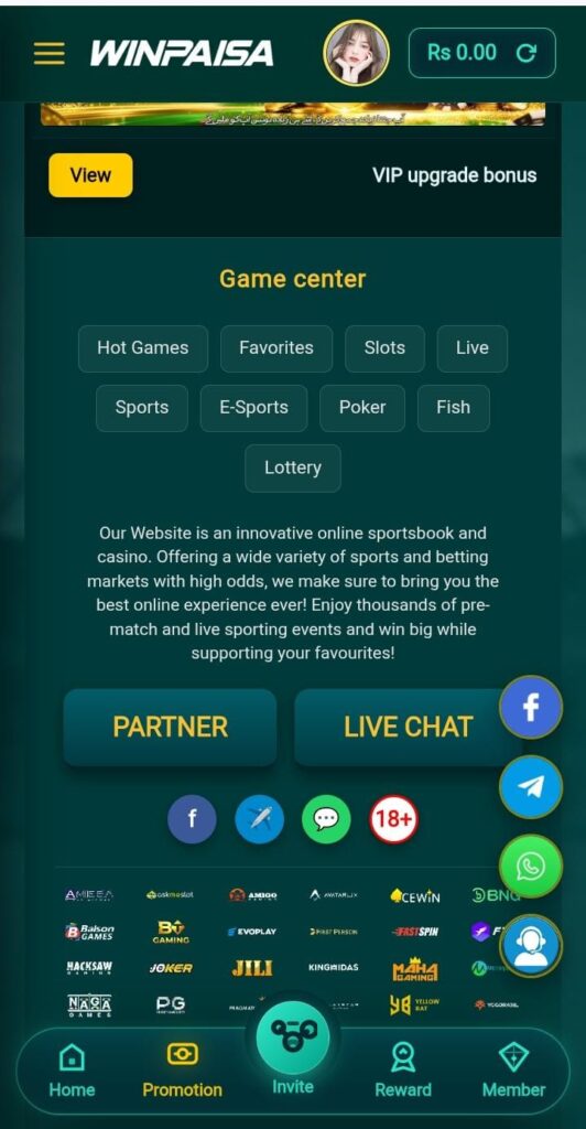 Winpaisa Game